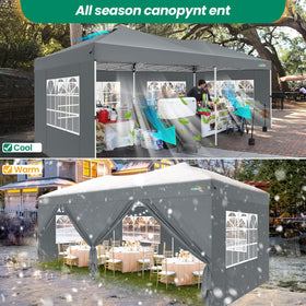 COBIZI canopy air ventilation improves airflow inside the tent