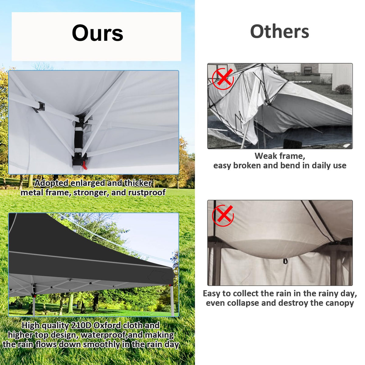 COBIZI canopy interior space ready to host over 20 guests