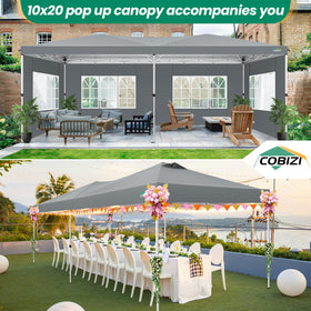 COBIZI canopy warranty and service support for peace of mind
