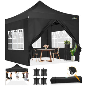 COBIZI pop-up canopy frame provides sturdy outdoor shade for events