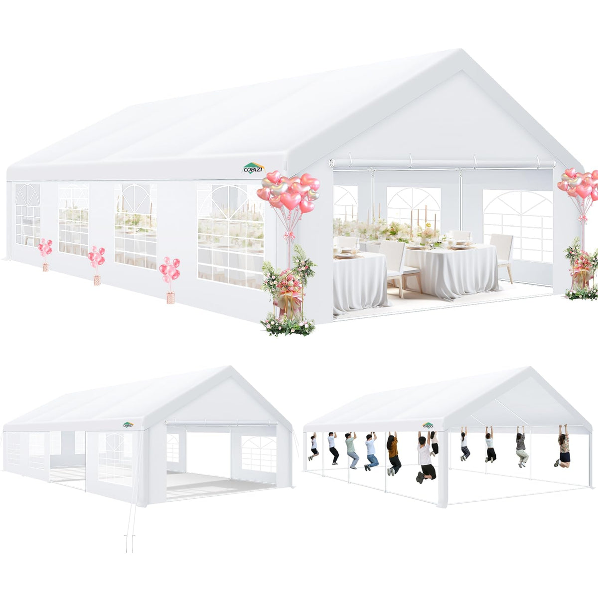 COBIZI tent ships in multiple boxes for safe delivery.
