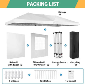 COBIZI UPF 50+ roof provides sun protection for attendees