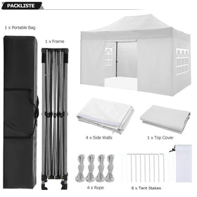 COBIZI wedding outdoor-use canopy creates a comfortable shaded space for ceremonies or receptions.