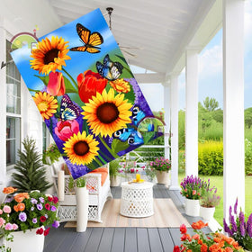 COCJCJ 28x40 flag fits standard flagpoles with easy sleeve.