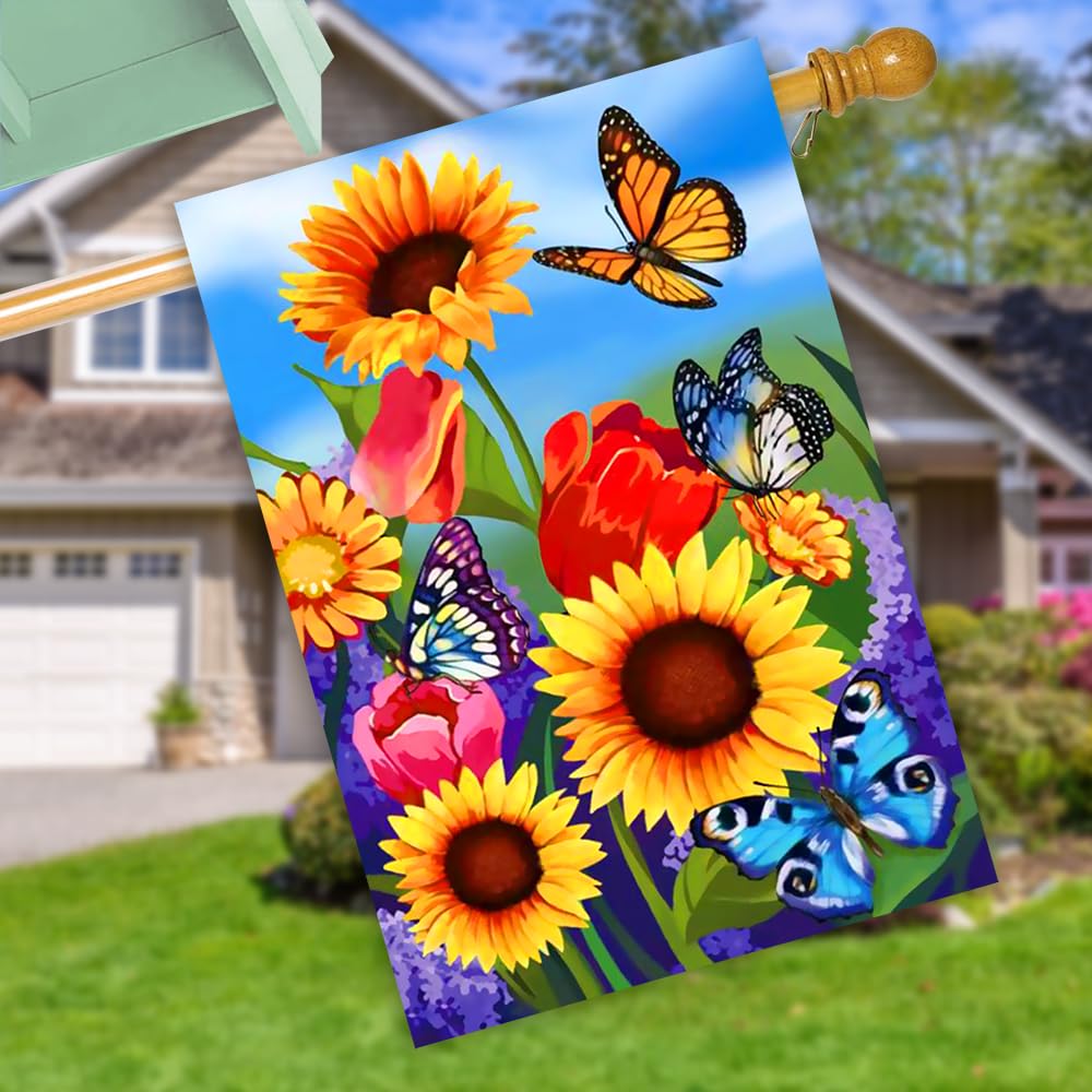 COCJCJ all-weather polyester flag resists rain and sun for long-lasting display.
