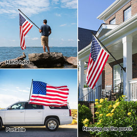 COCONUT flag pole includes 12-month warranty and support.