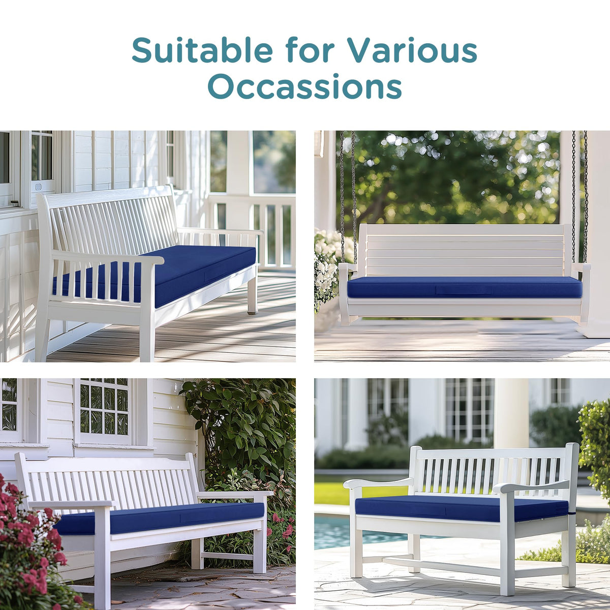 Codi 36x18x3-inch cushion delivers balanced support without sagging