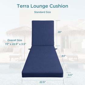 Codi outdoor cushion waterproof finish close-up highlights protection against light rain