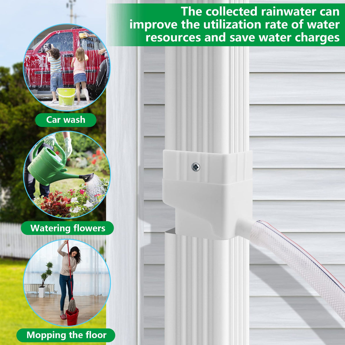 Codree Easy installation on 2x3 inch downspouts for quick setup