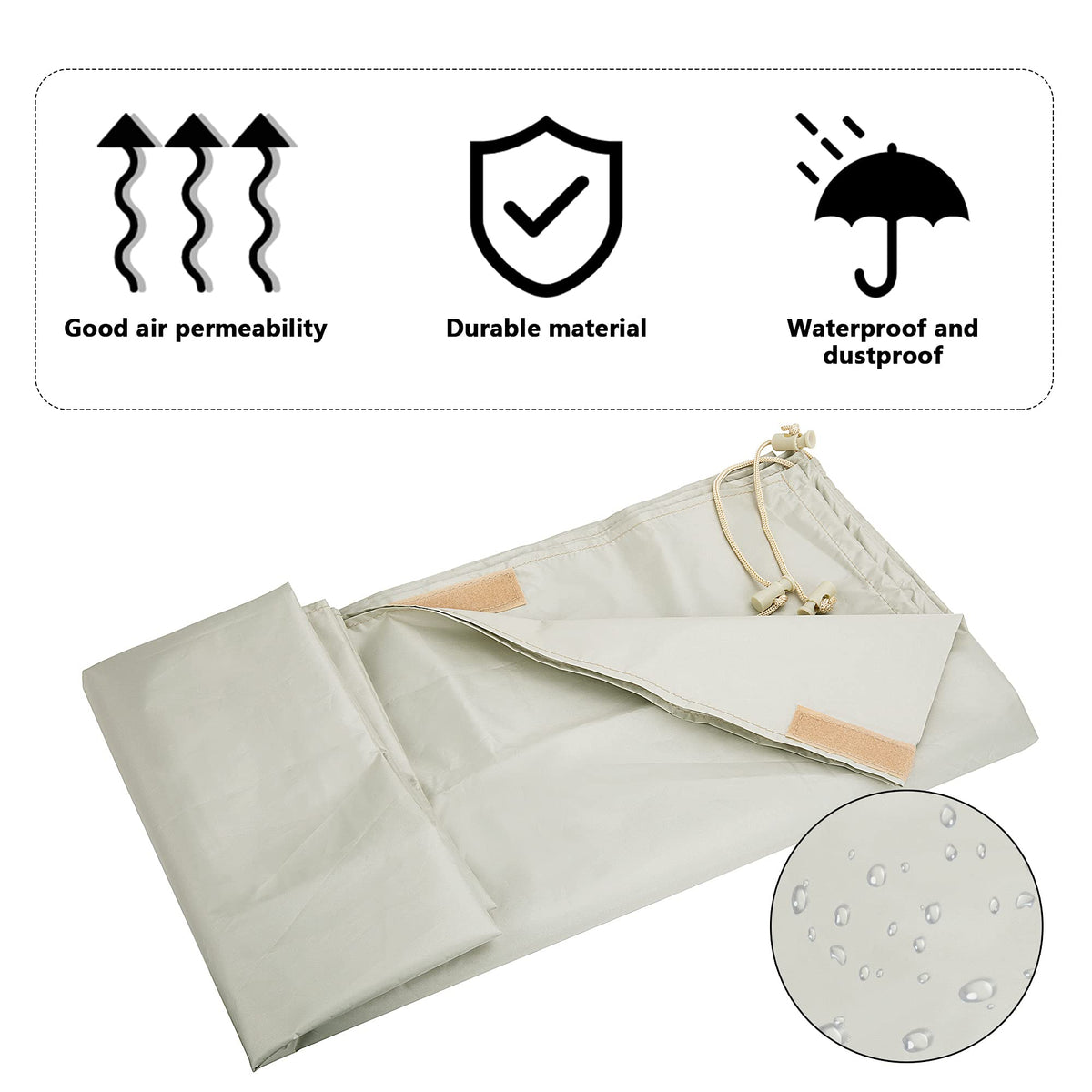 codree solar reel cover collapsed for compact storage