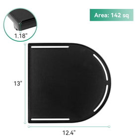 COGRICHBF Coleman RoadTrip griddle showing 142 sq in cooking area for family meals