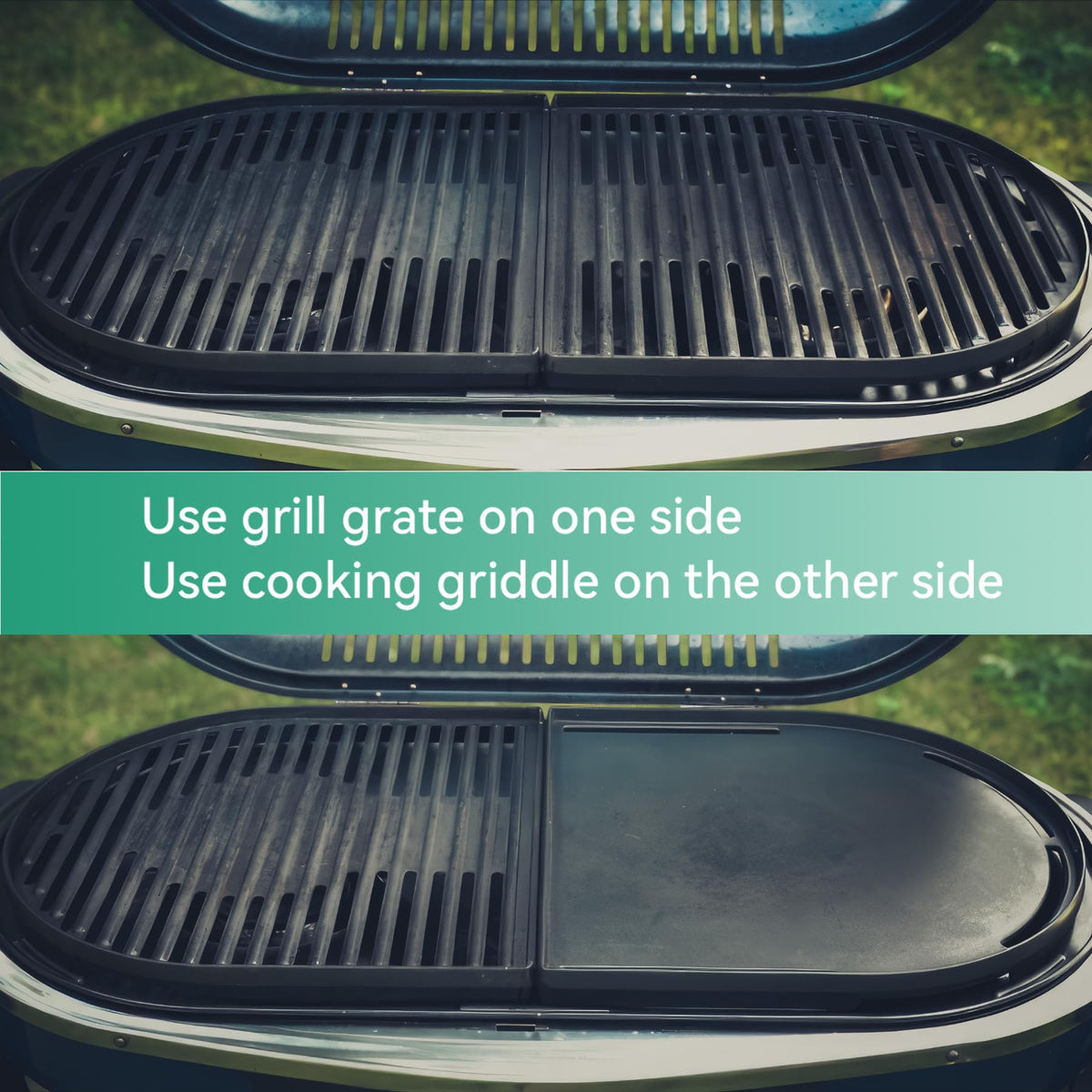 COGRICHBF griddle fits Coleman LX/LXE/LXX models for flexible camp cooking
