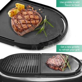 COGRICHBF griddle surface delivers nice sear marks and browning