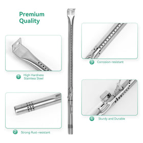COGRICHBF crossover-tube 5-8 inch supports flexible gas flow for consistent heat