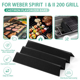 COGRICHBF main burners deliver consistent flame across the grate.
