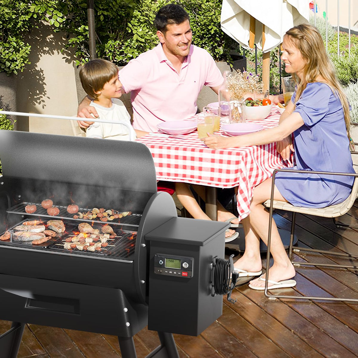 Coinicxcel durable outdoor-grade coating protects against heat and weather