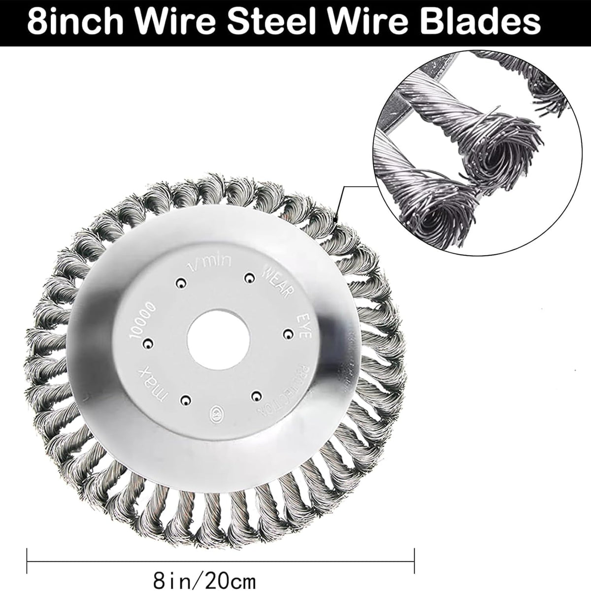 Cokacot 1-inch arbor left-hand thread compatibility for many weed eaters