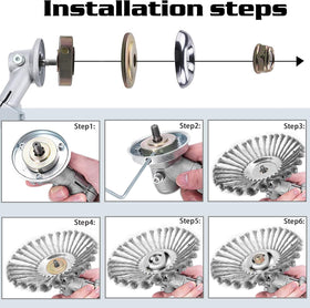 Cokacot unbreakable wired trimmer blade designed for long-lasting performance