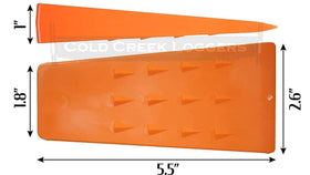 Cold Creek Loggers carrying bag included for easy transport and organized gear.
