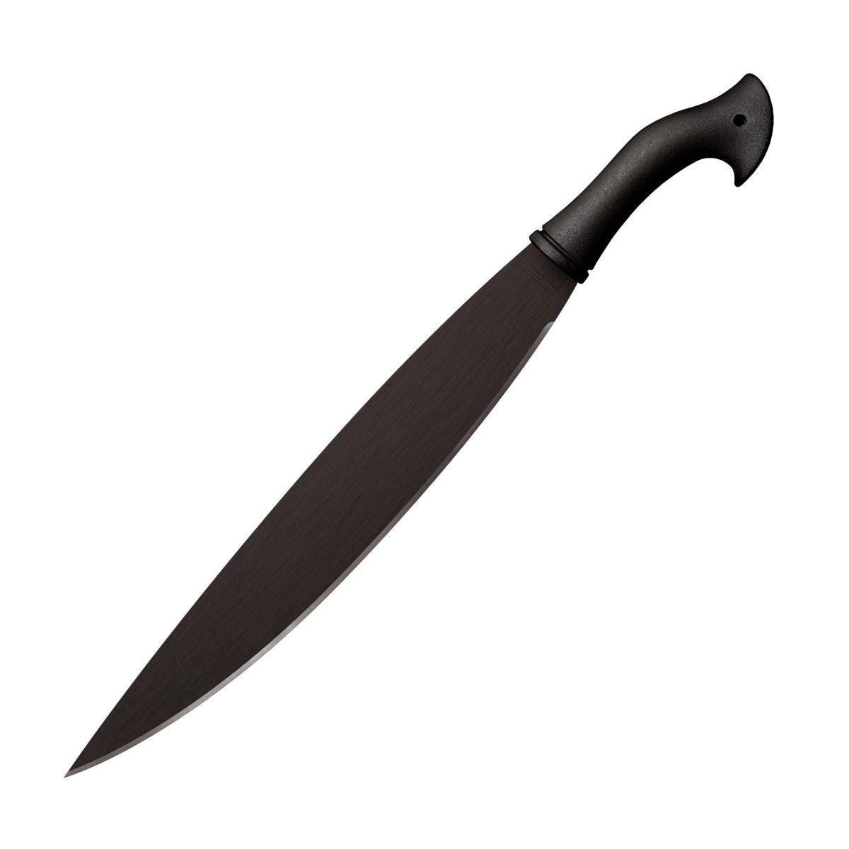 Cold Steel Barong machete blade, 18-inch design ideal for bushcraft and brush clearing.