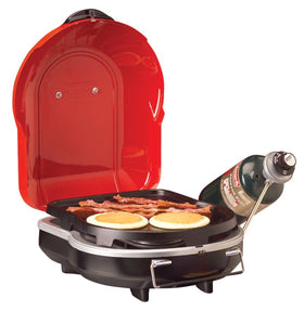 Coleman Fold N Go 6000 BTU heat delivers quick outdoor cooking