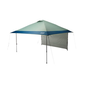Coleman Oasis center hub setup demonstrates rapid shelter assembly for family trips.