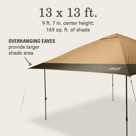 Coleman Oasis gear pockets in corners keep small items accessible