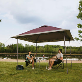 Coleman Oasis UPF50+ sun protection provides extended shade coverage.