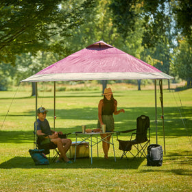 Coleman Oasis wheeled carry bag enables easy transport and storage.