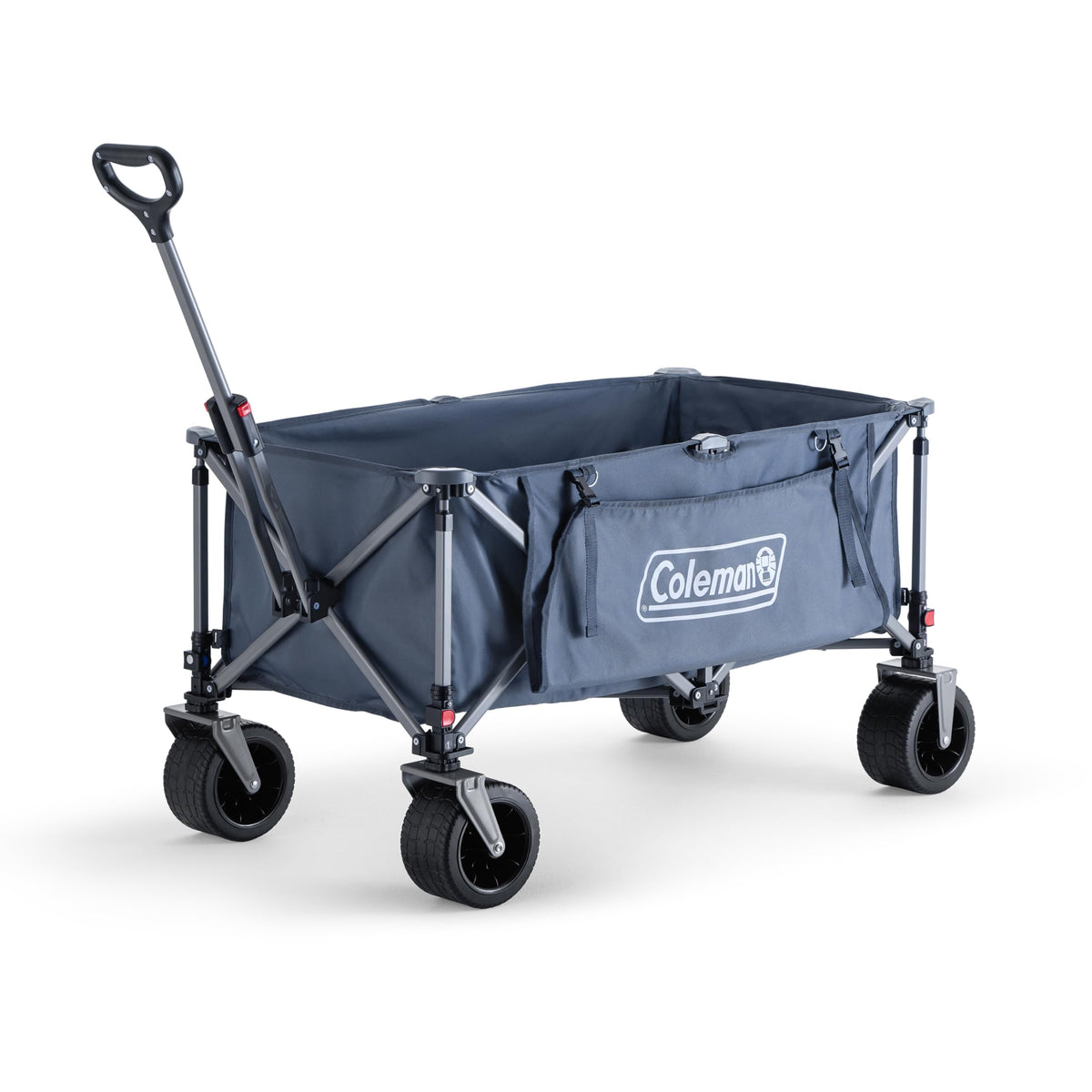 Coleman XL Wagon open with spacious 50+ gallon area for gear