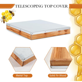 Colingmill solid bottom board improves airflow and hive stability.