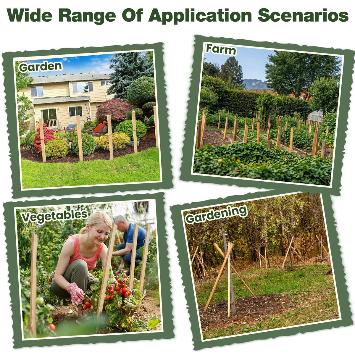 Colingmill durable stake for fencing, surveying, and landscape marking.