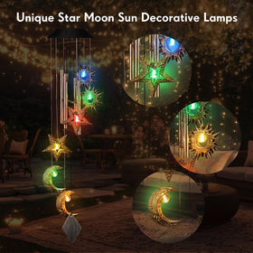 Colingmill 23 inch wind chime creates romantic ambiance.