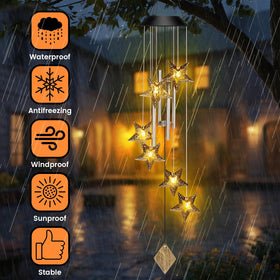 Colingmill wind chimes easy to hang on balcony or porch