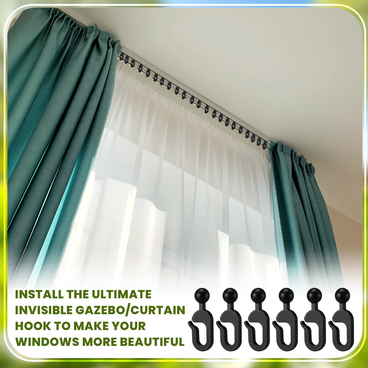 Colingmill replacement hooks simplify gazebo setup and upgrades.