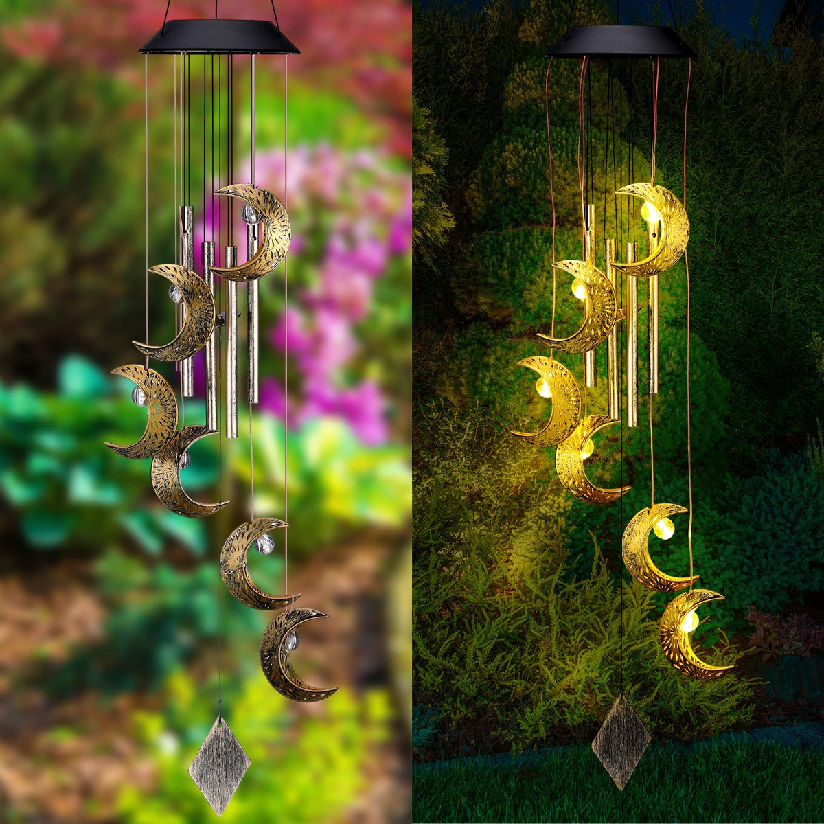 Colingmill gift-ready moon wind chime for special occasions.