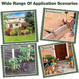 Colingmill silt fence stake 18inch, ideal for marking and installation.