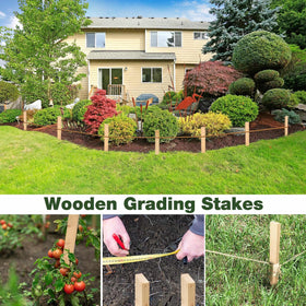 Colingmill stake doubles as a survey marker for boundaries and baselines.
