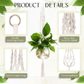 Colingmill wall hook and ceiling hook included for easy mounting