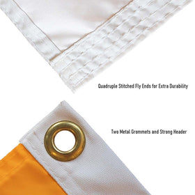 College Flags & Banners Co. wall-display ready with official license emblem