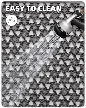 Color&Geometry deep grooves capture dirt, mud, and moisture effectively