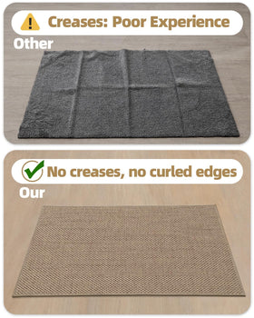 Color&Geometry door mat easy to wash and rinse, quick to dry.