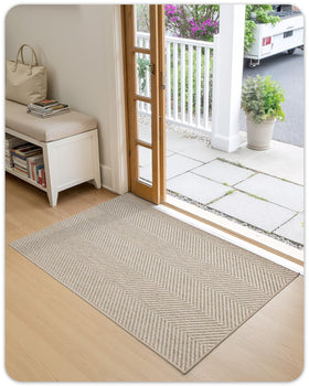 Color&Geometry durable entryway mat handles busy households with confidence
