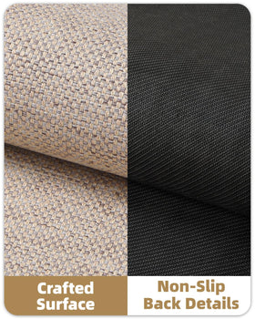 Color&Geometry indoor-outdoor mat handles all weather conditions.