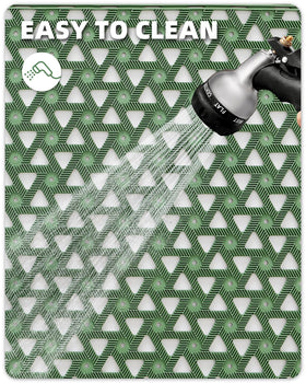 Color&Geometry outdoor entryway mat for all-weather use.