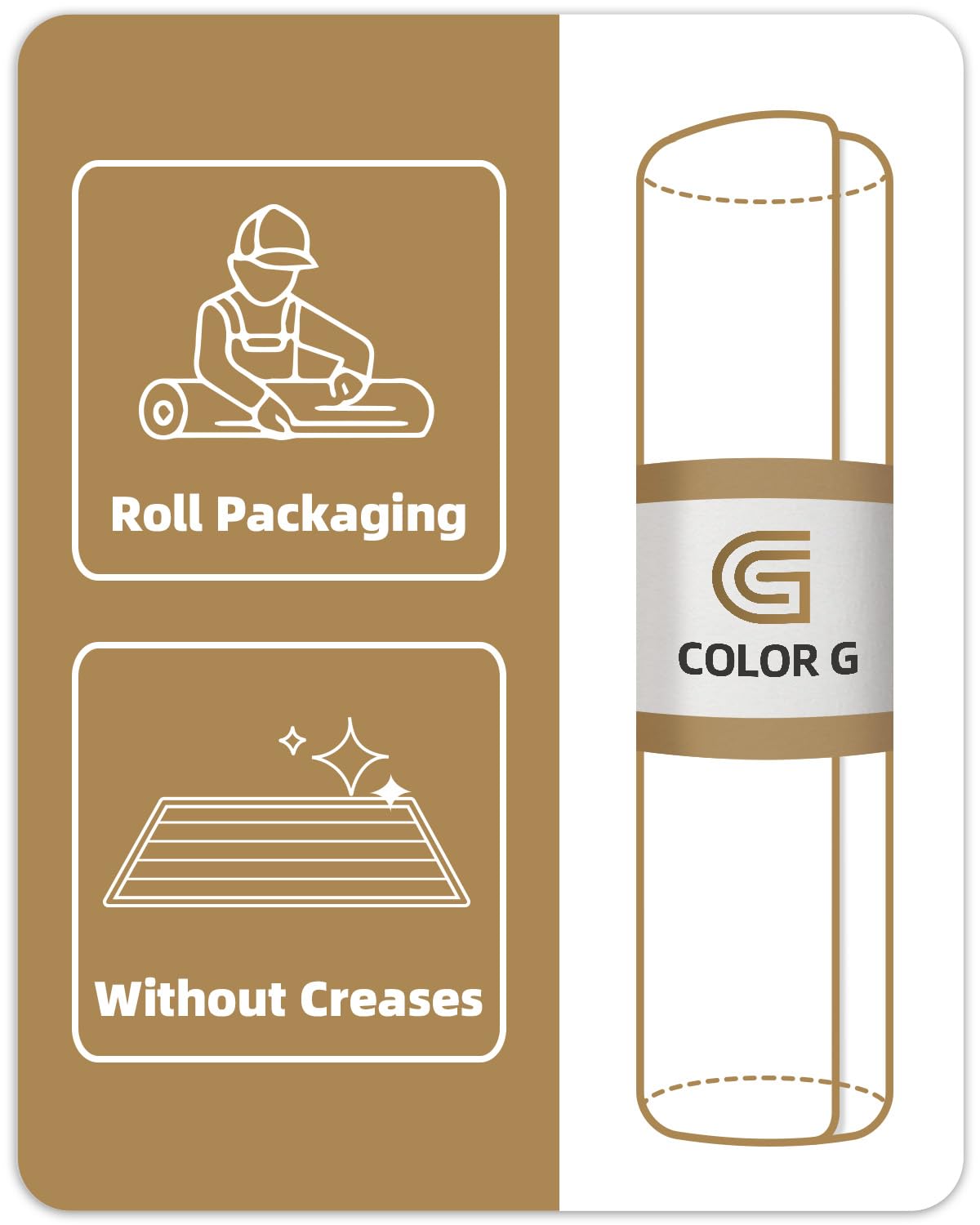 Non-slip backing keeps the mat in place on smooth floors