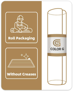 Non-slip backing keeps the mat in place on smooth floors