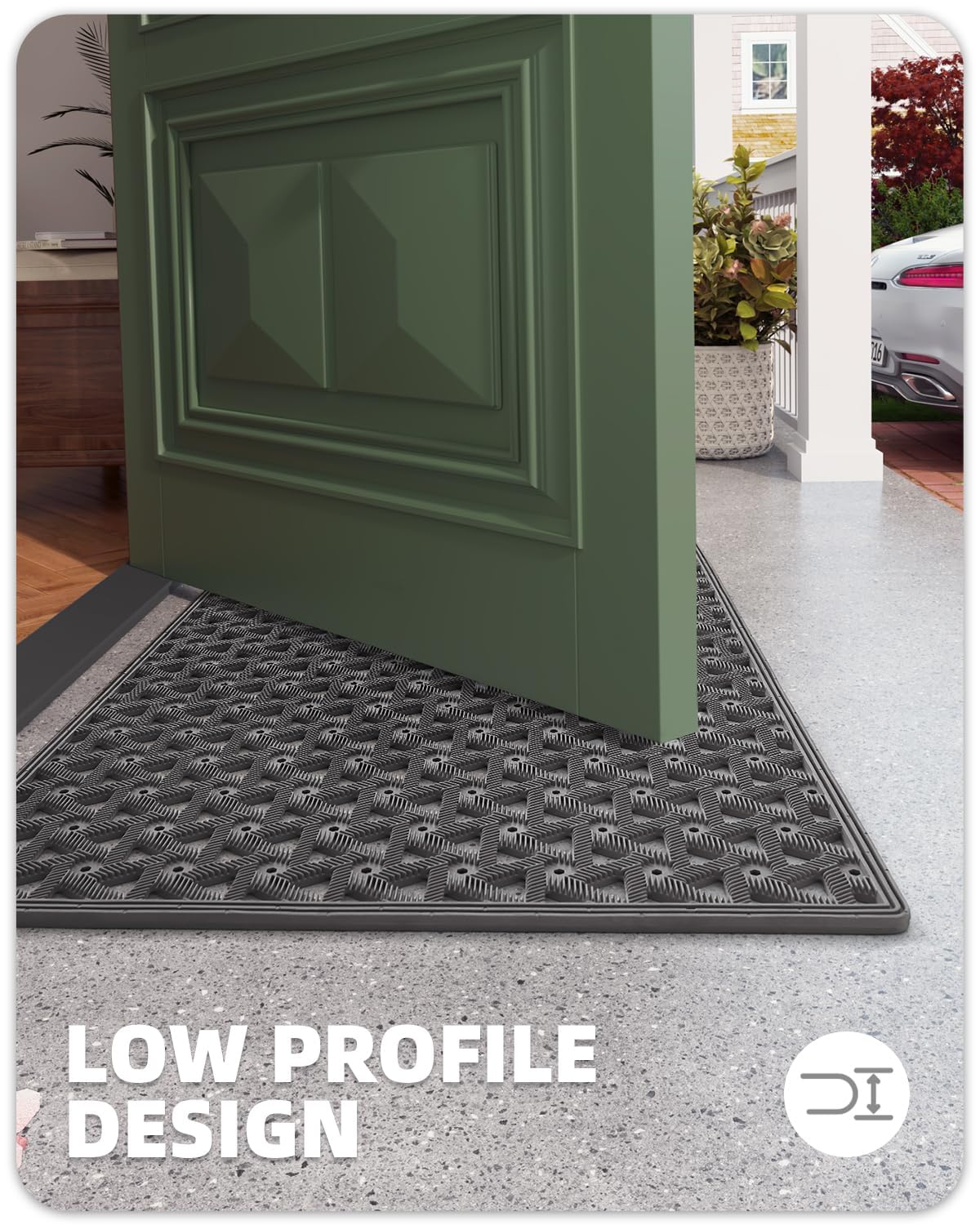 Color&Geometry weatherproof design withstands rain, snow, and sun year-round