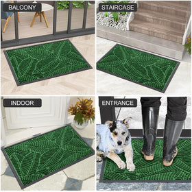 Indoor-outdoor versatility makes Colorxy mat suitable for foyers and patios.