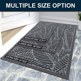 Colorxy doormat ideal for busy entrances like lobbies, patios, garages.